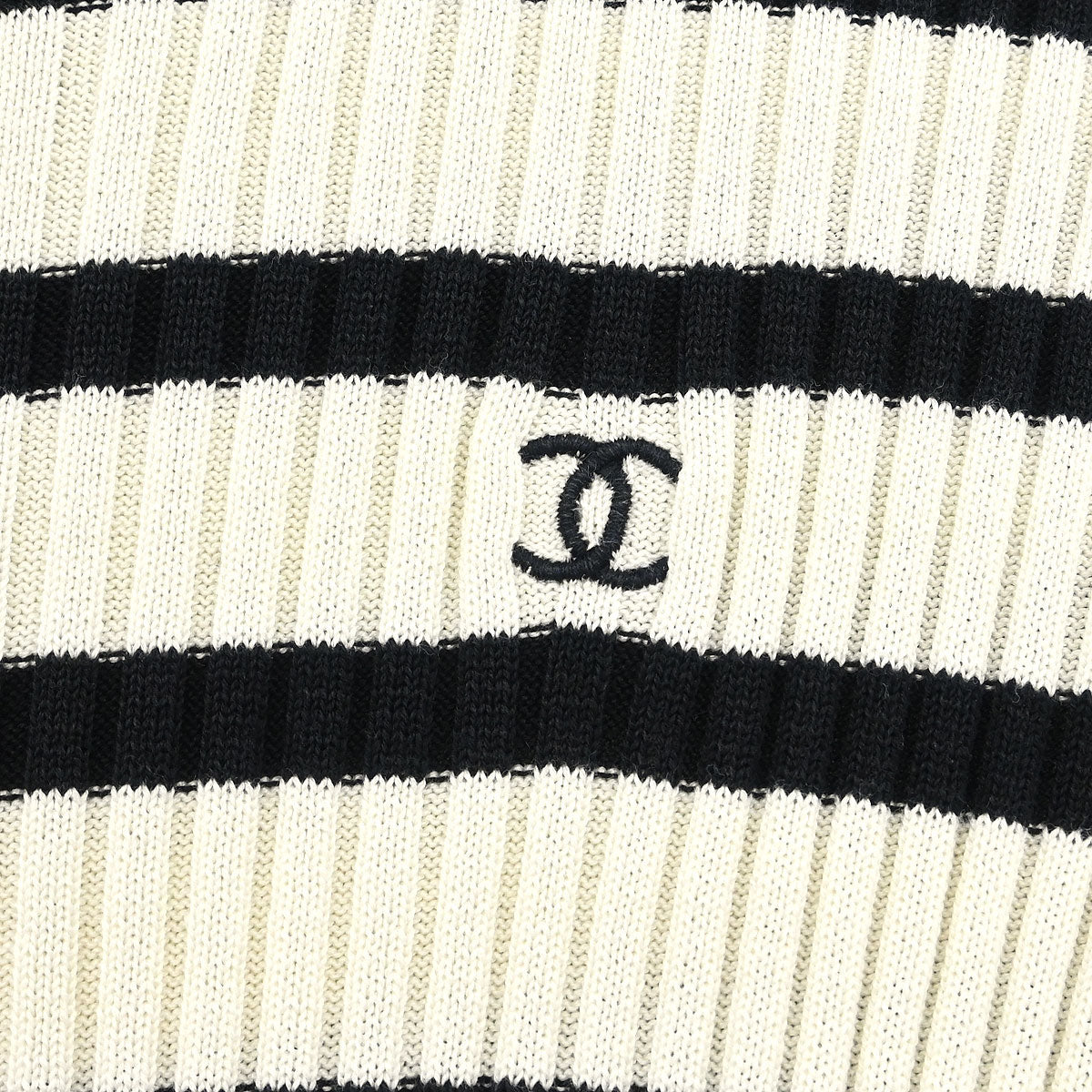 Chanel 1998 Short Sleeve Top White #40