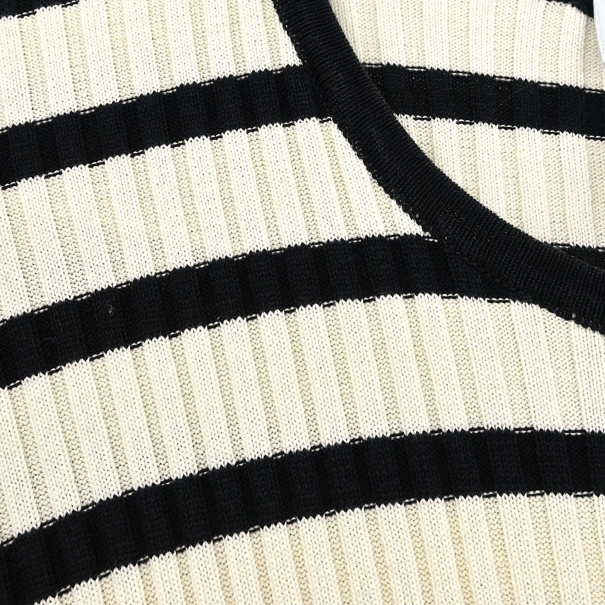 Chanel 1998 Short Sleeve Top White #40
