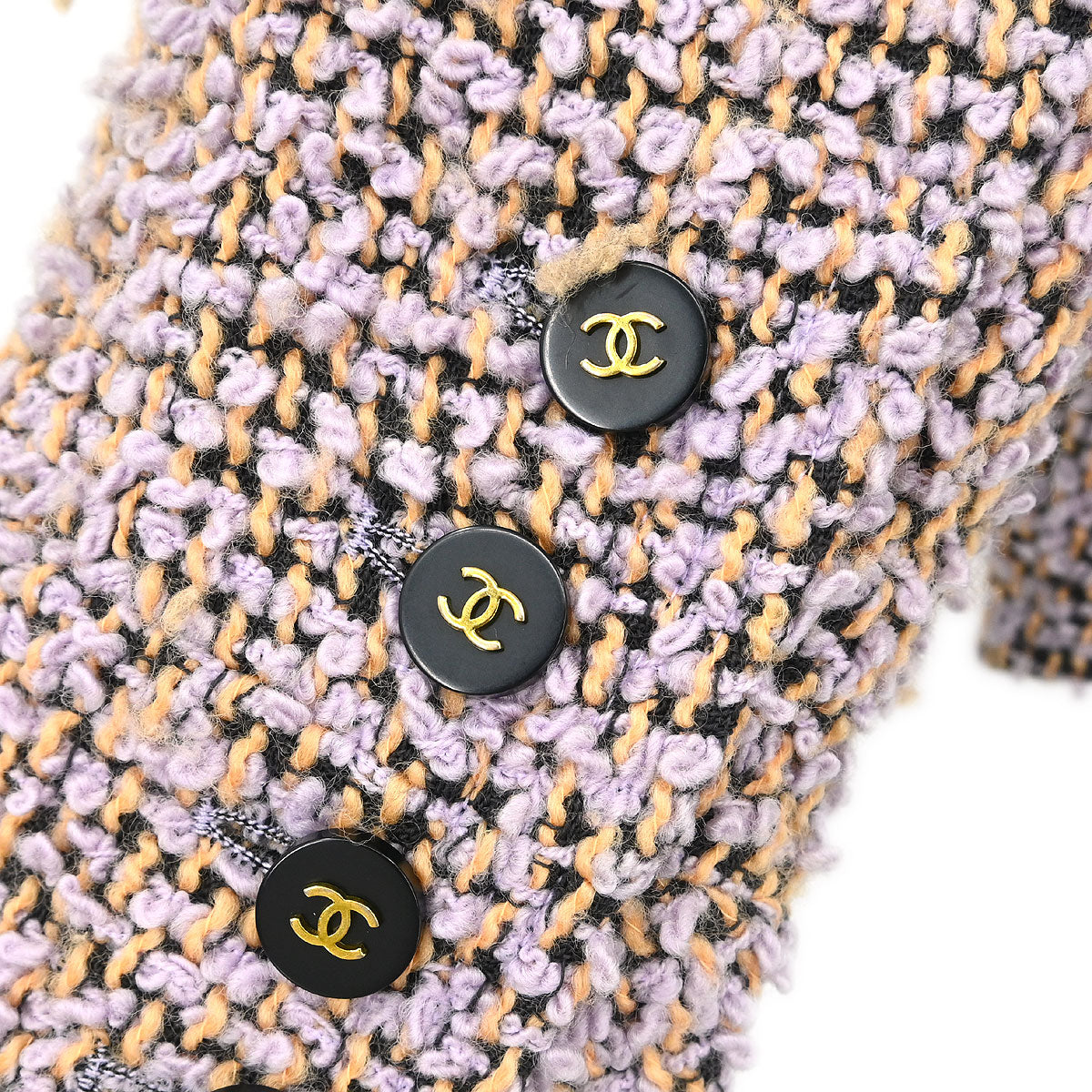 Chanel 1994 Single Breasted Jacket Purple #42