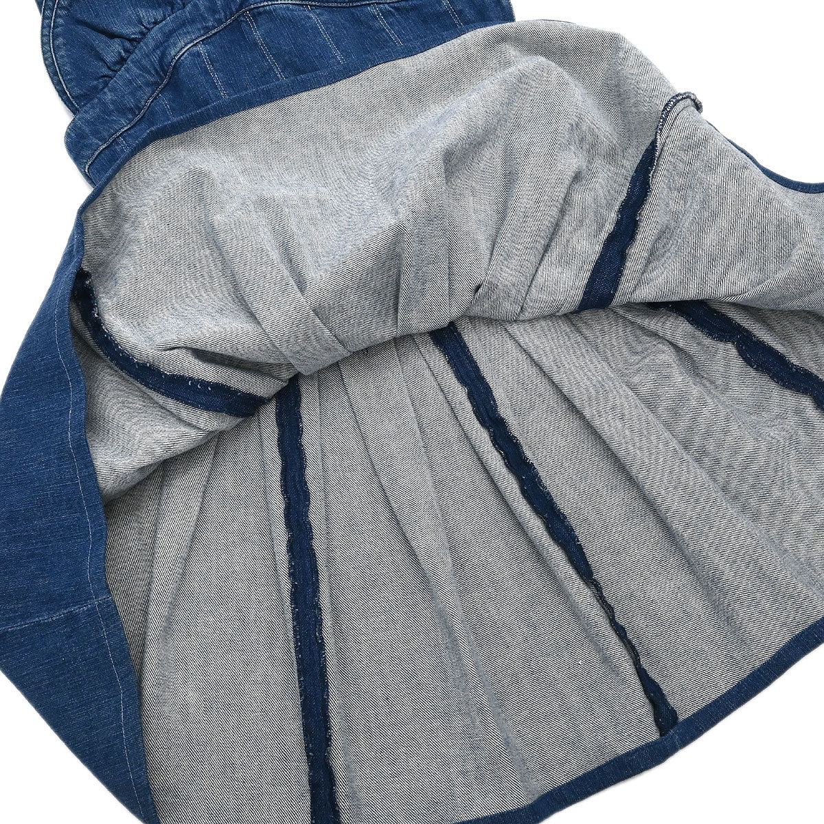 Chanel 2007 Denim Halter Dress Indigo #36