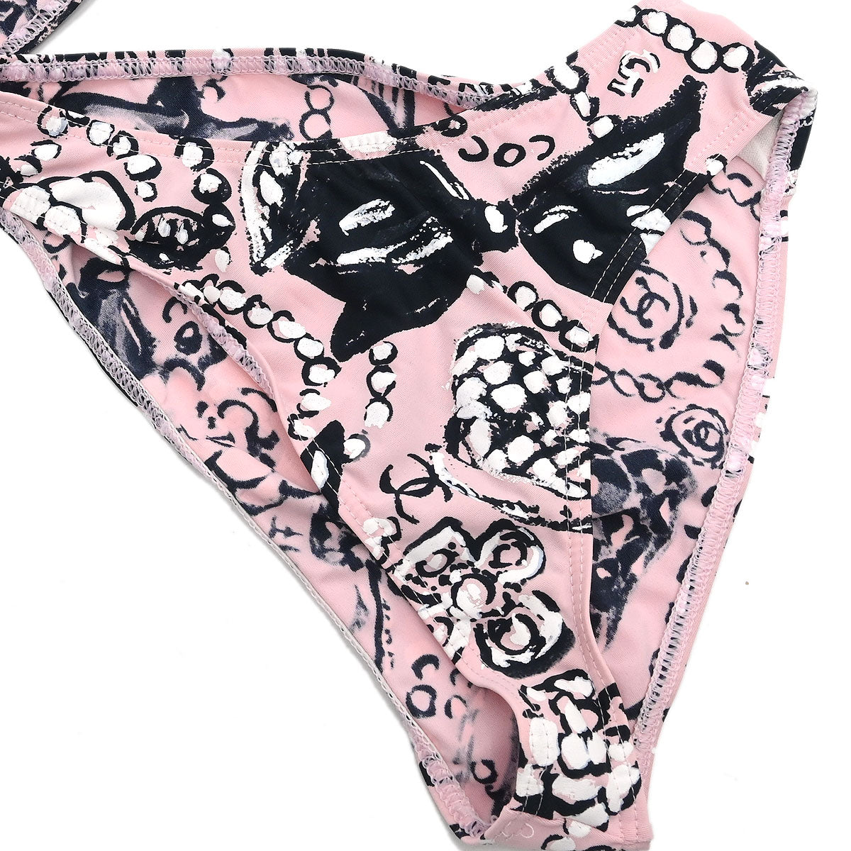 Chanel Swimwear Swimsuit Pink #34