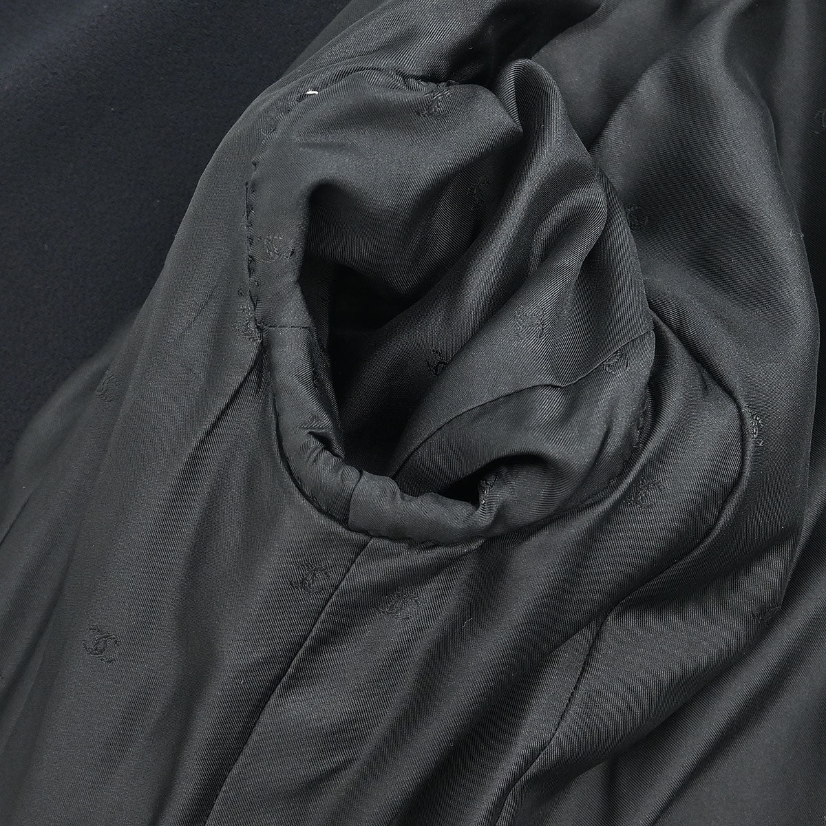 Chanel 1995 Single Breasted Jacket Black #38