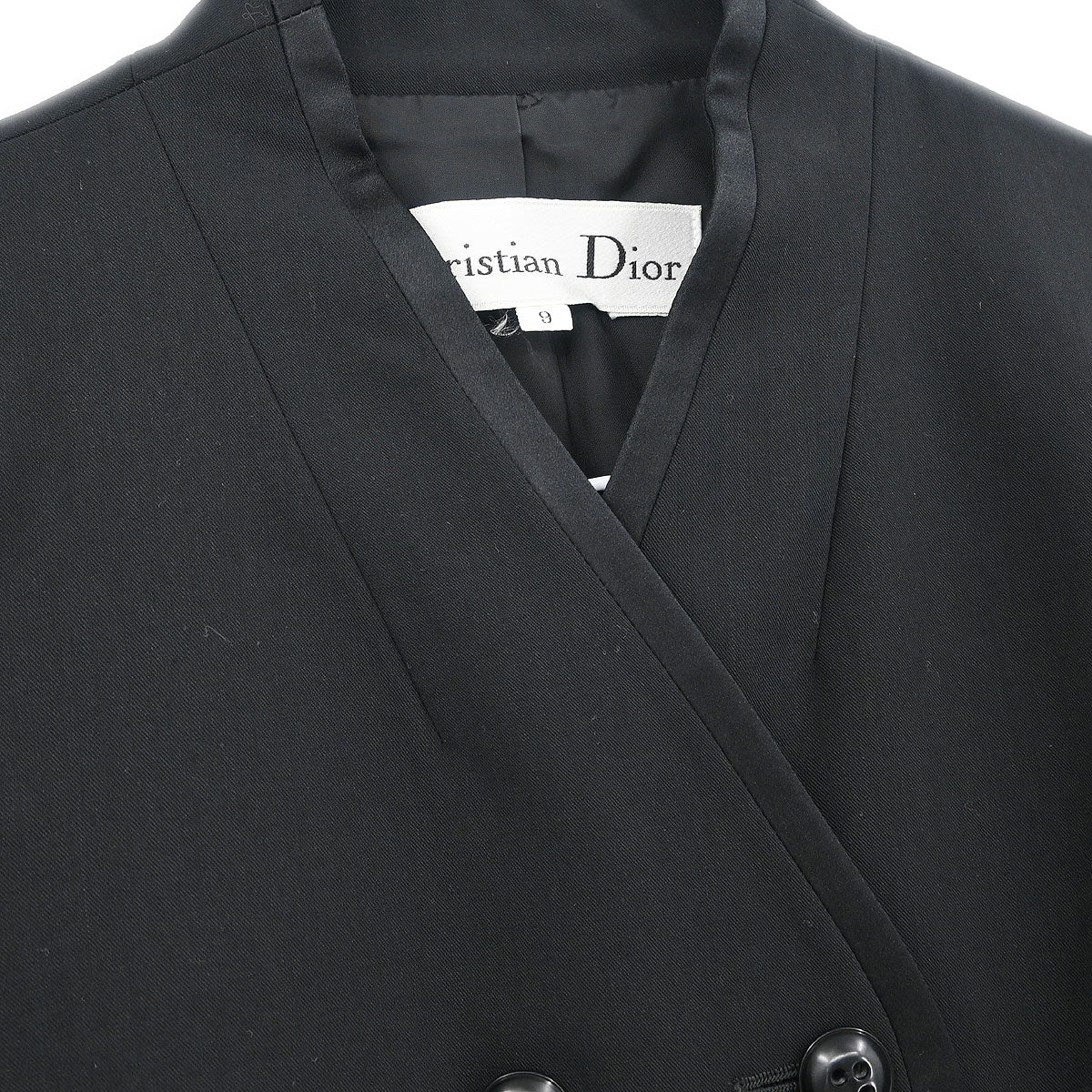 Christian Dior Double Breasted Jacket Black #36–38