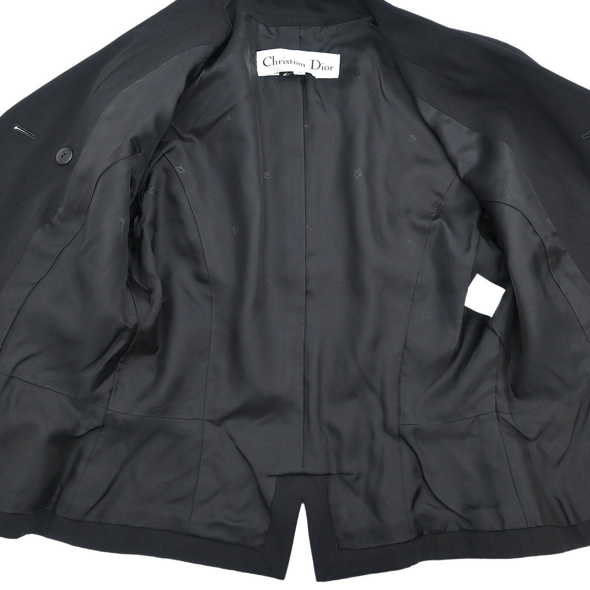 Christian Dior Double Breasted Jacket Black #36–38