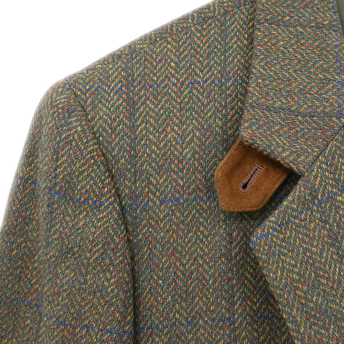 Burberrys Single Breasted Jacket Dark Green #36–38