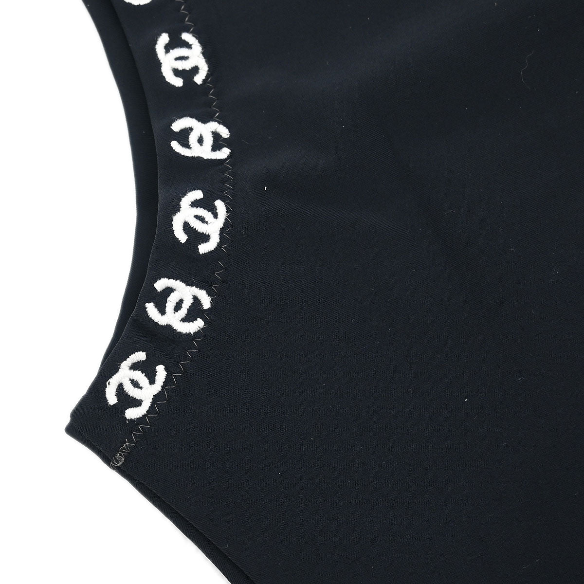 Chanel 1997 Cropped Tank Top Black #38