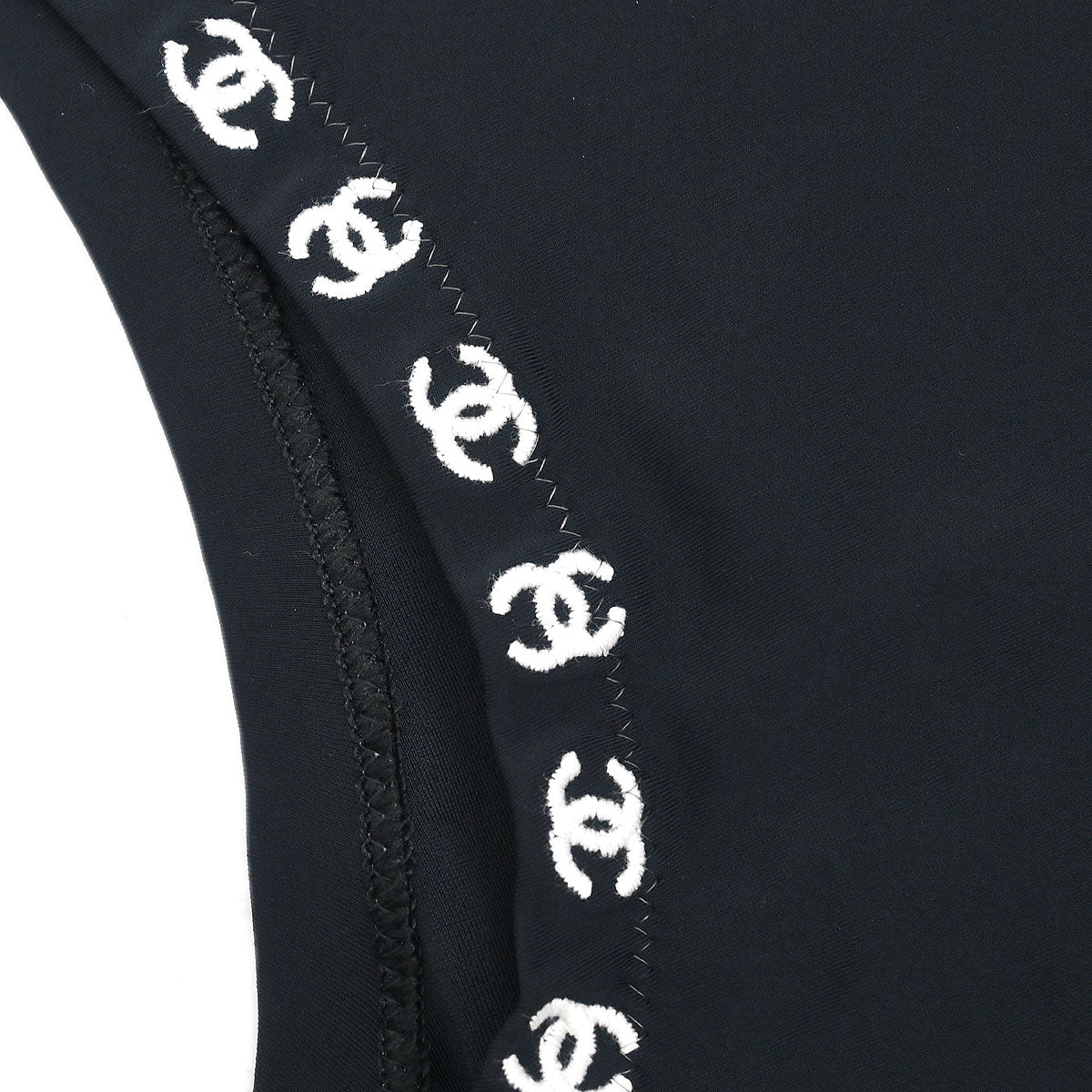 Chanel 1997 Cropped Tank Top Black #38