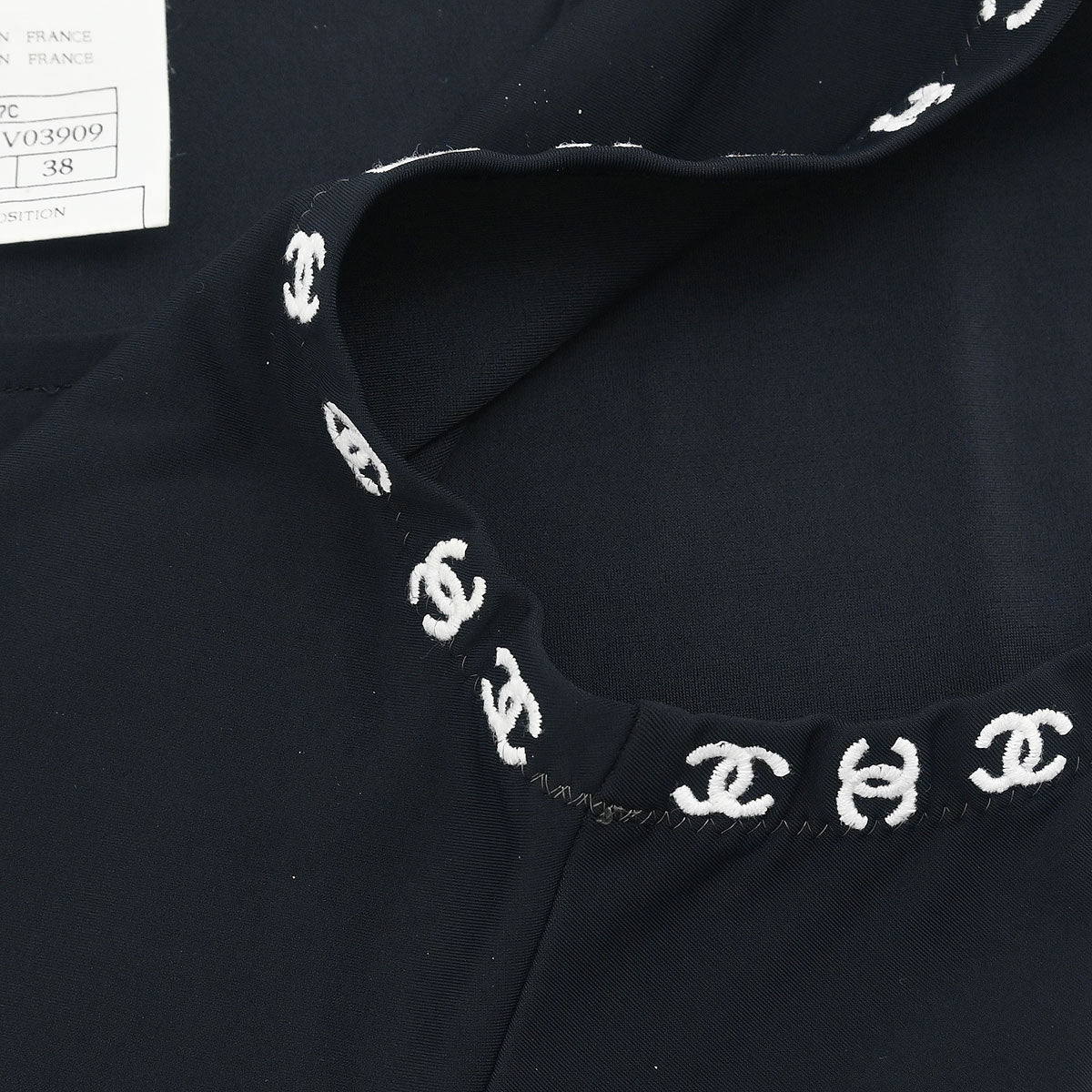 Chanel 1997 Cropped Tank Top Black #38
