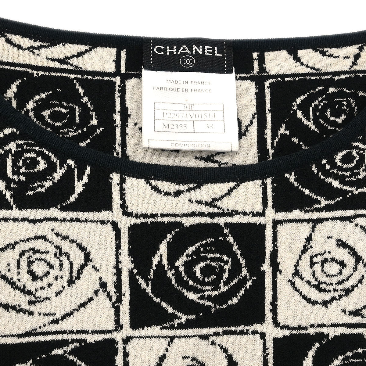 Chanel 2004 Sleeveless Tank Top Black #38