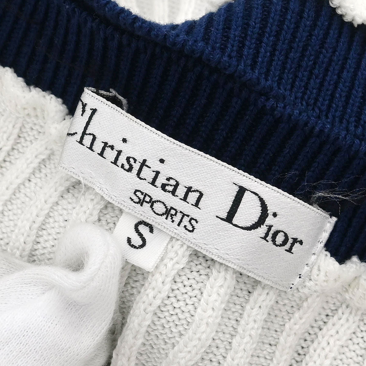 Christian Dior Top Navy #S