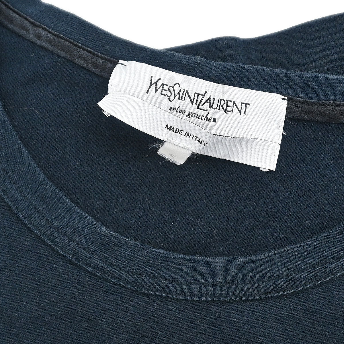 Yves Saint Laurent T-shirt Top Black #S
