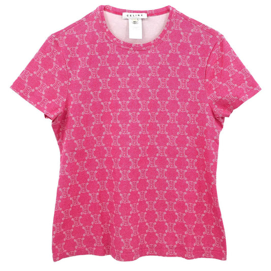 Celine Macadam T-shirt Pink #XL