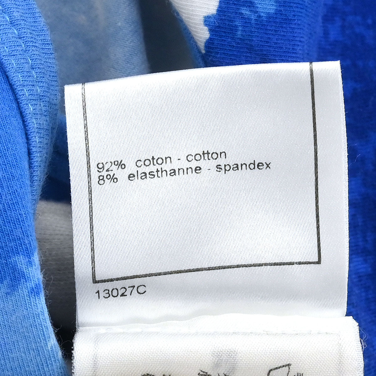 Chanel 2002 Surf Line Sleeveless Tank Top Blue #40
