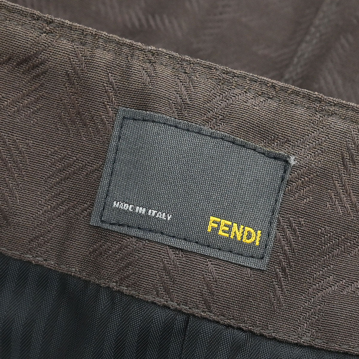 Fendi Zucca Skirt Brown #38
