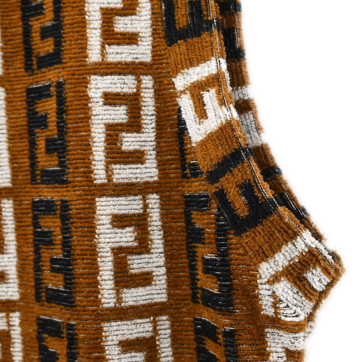 Fendi Sleeveless Dress Brown #42
