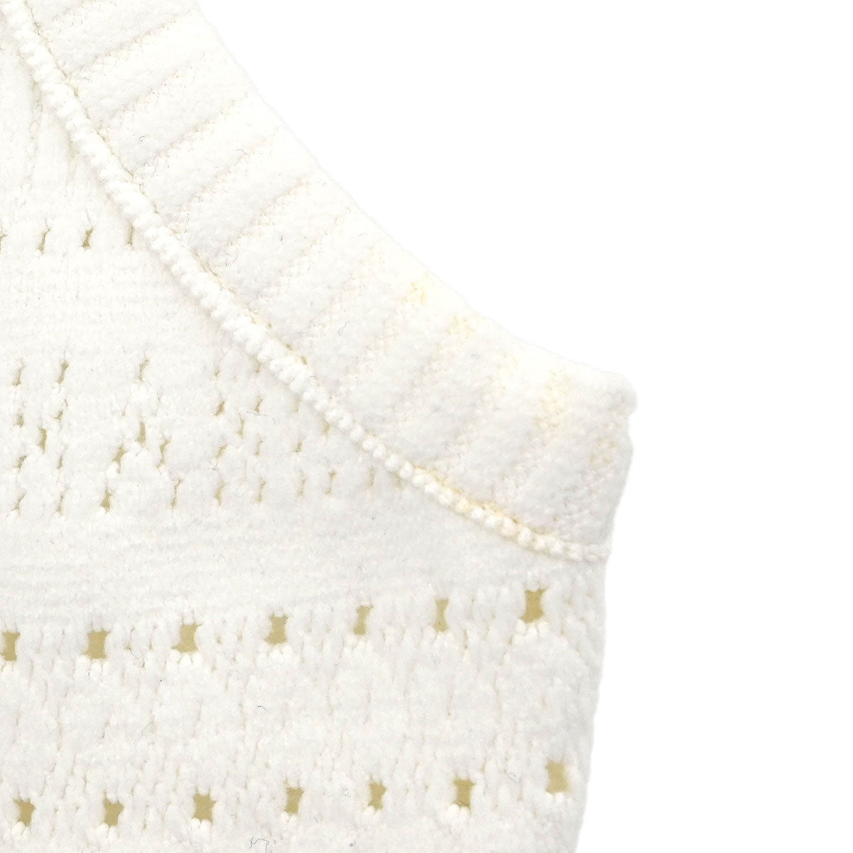 Chanel 1997 Sleeveless Tank Top White #42
