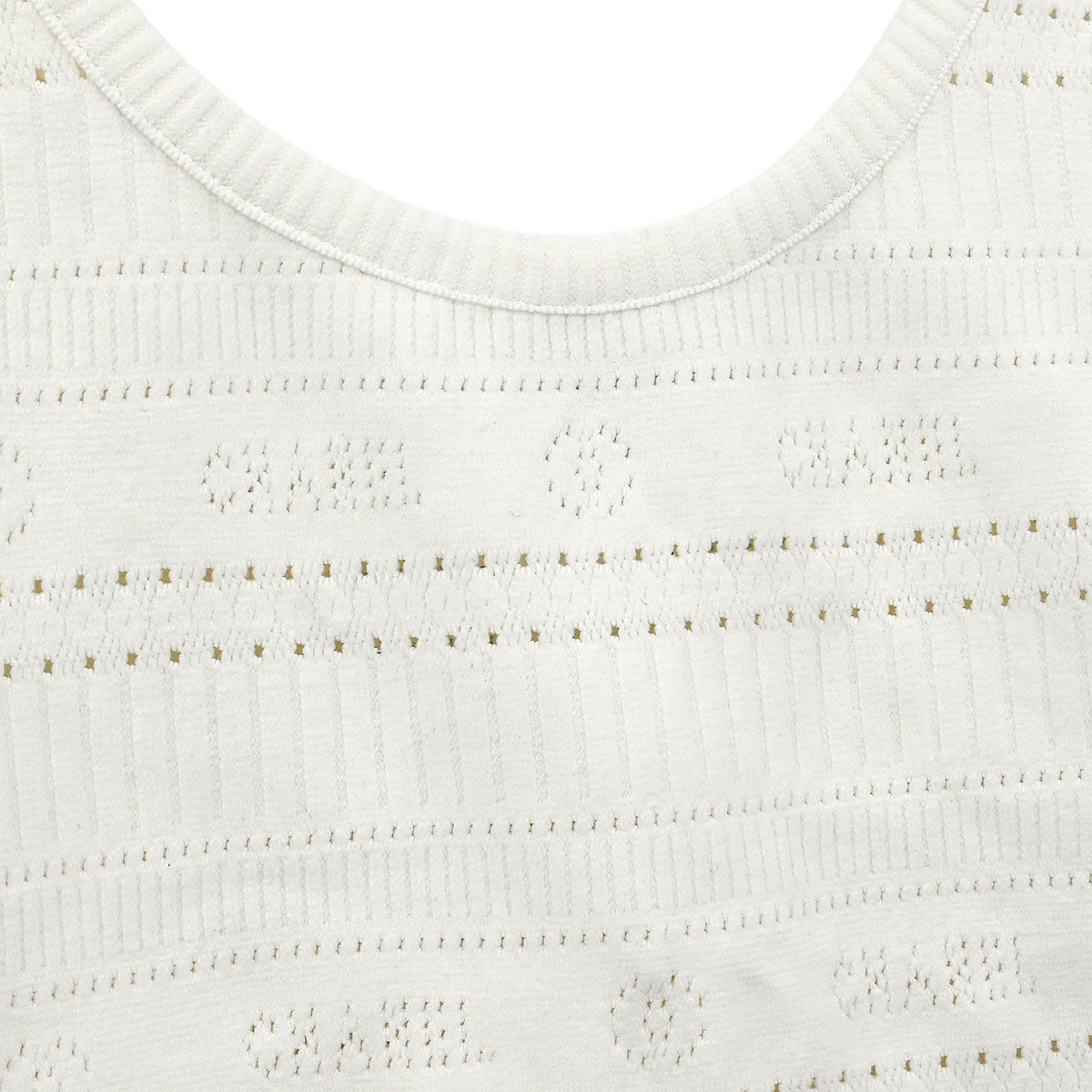 Chanel 1997 Sleeveless Tank Top White #42