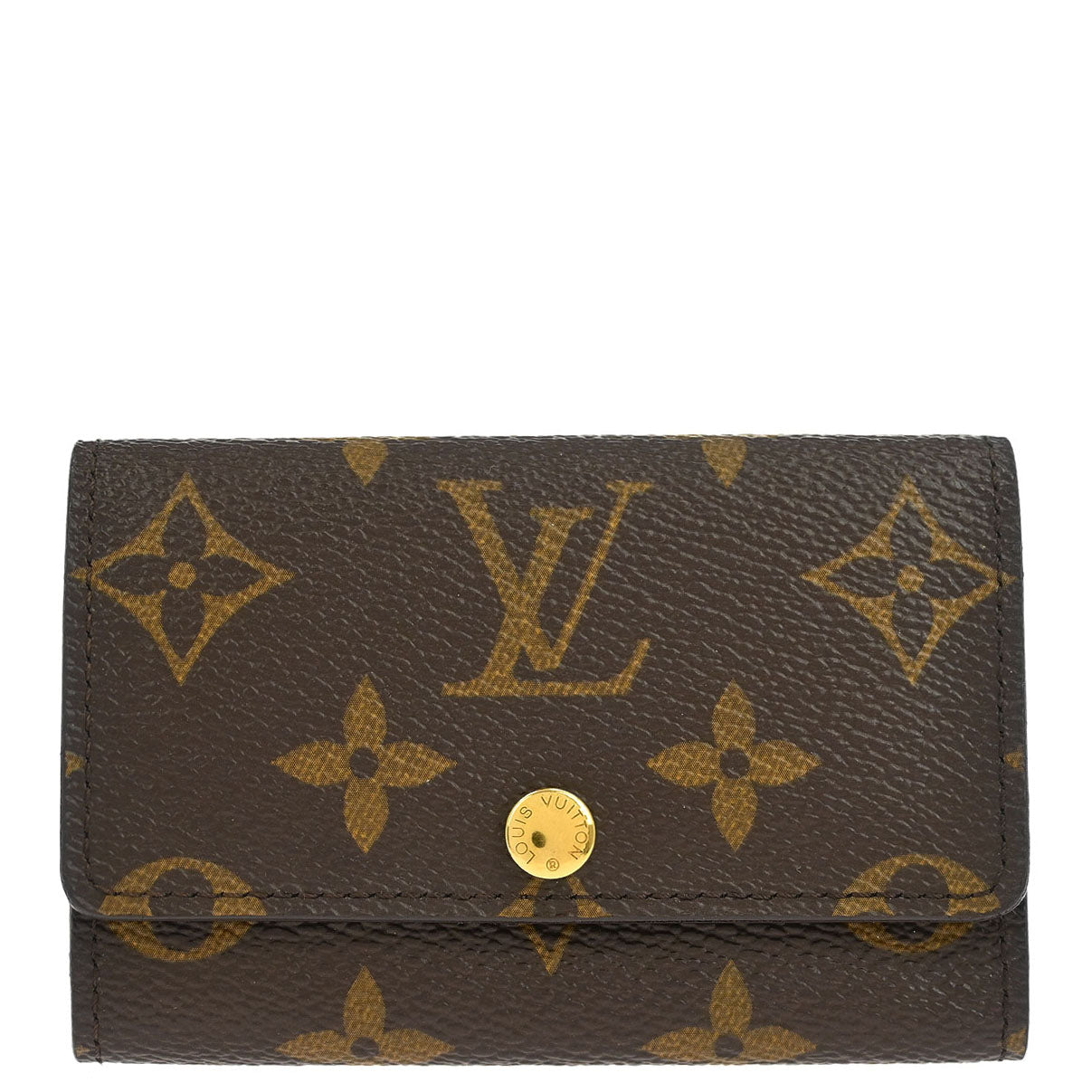 Louis Vuitton 2008 Monogram Multicles 6 Key Case M62630 Small Good