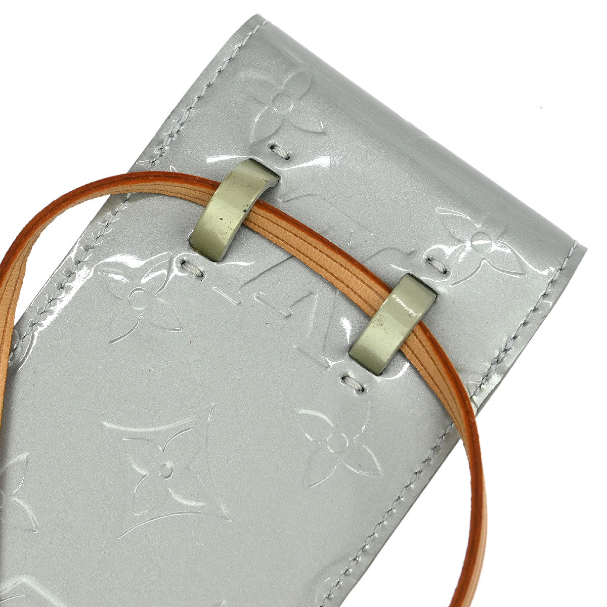 Louis Vuitton 2002 Vernis Greene Cigarette Case Shoulder Bag M91049