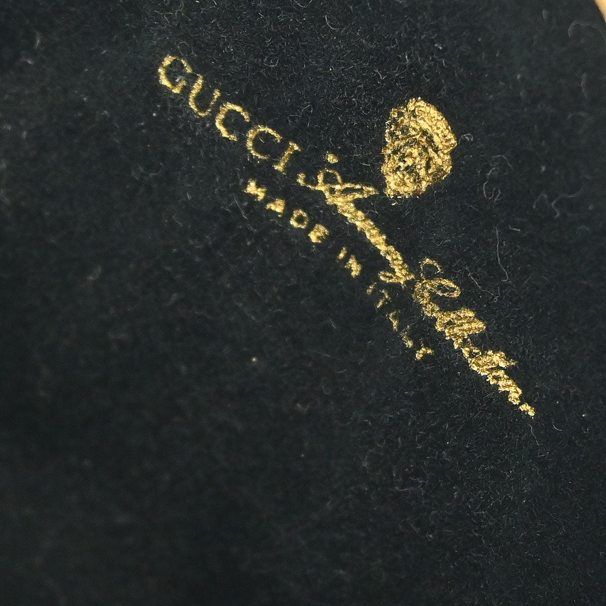 Gucci Gold Metal GG Pouch Chain Shoulder Bag