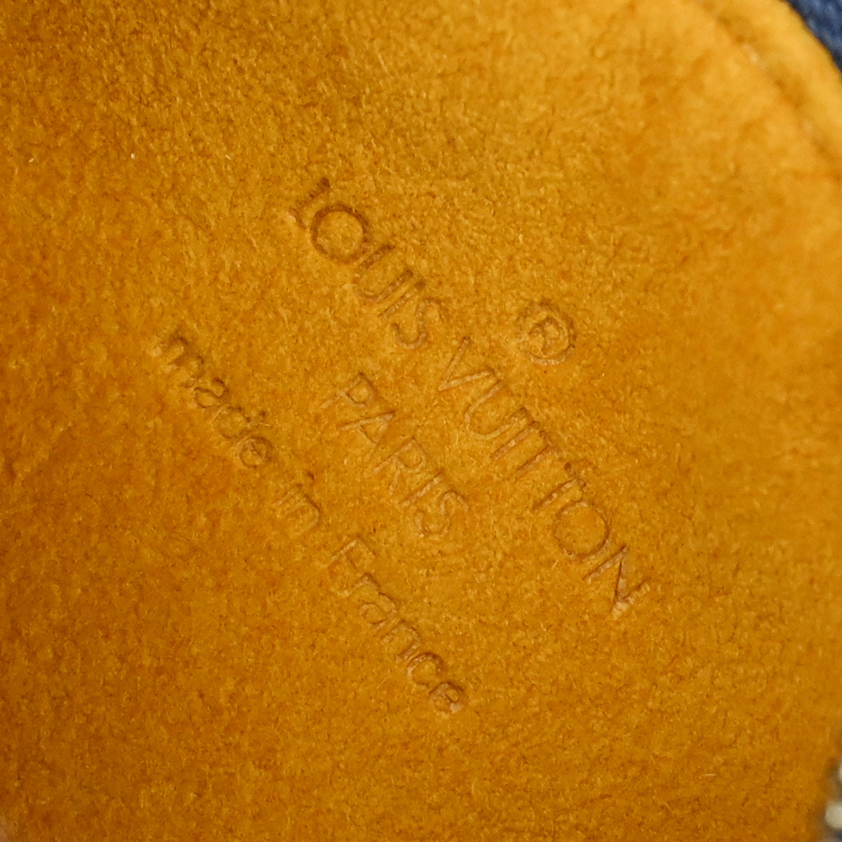 Louis Vuitton 2006 Blue Monogram Denim Trousse Speedy PM Pouch M95082