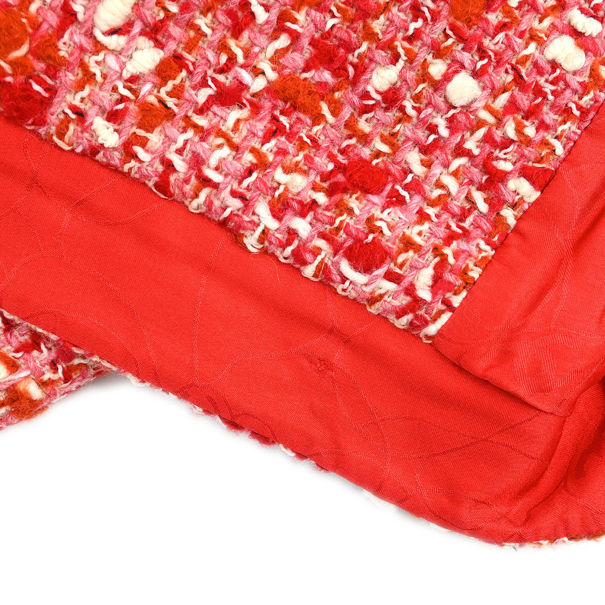 Chanel 2001 Setup Suit Jacket Skirt Red #34