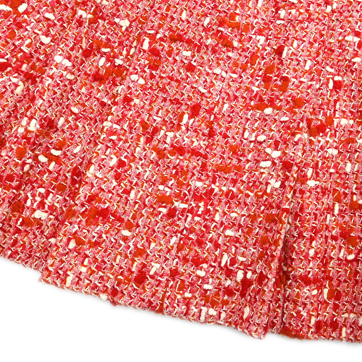 Chanel 2001 Setup Suit Jacket Skirt Red #34