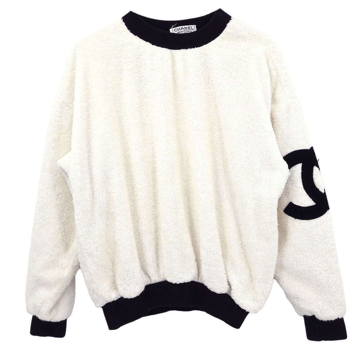 Chanel Sweater Top White