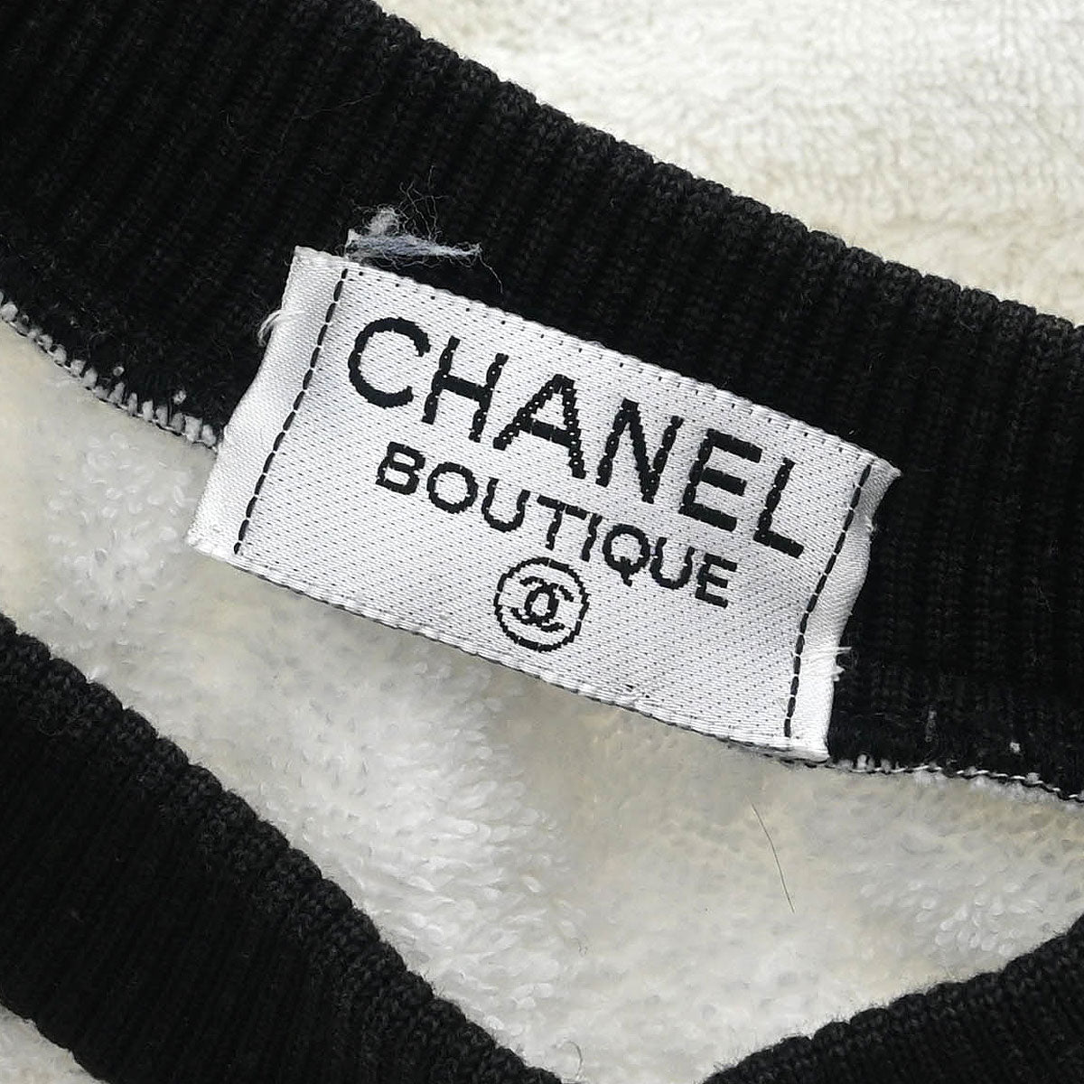 Chanel Sweater Top White