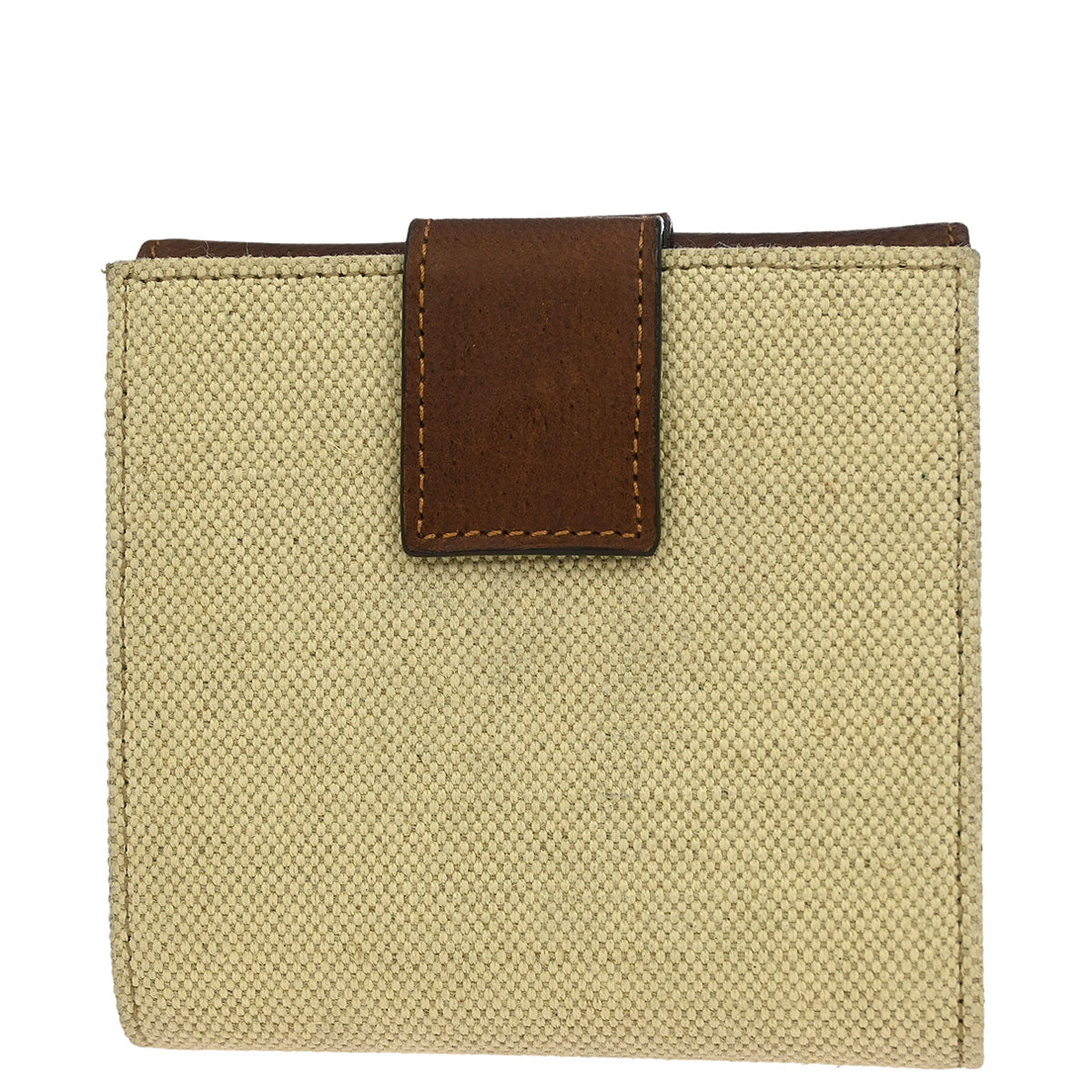Christian Dior Beige Canvas Street Chic Wallet