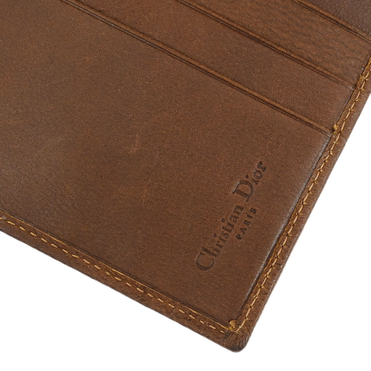 Christian Dior Beige Canvas Street Chic Wallet
