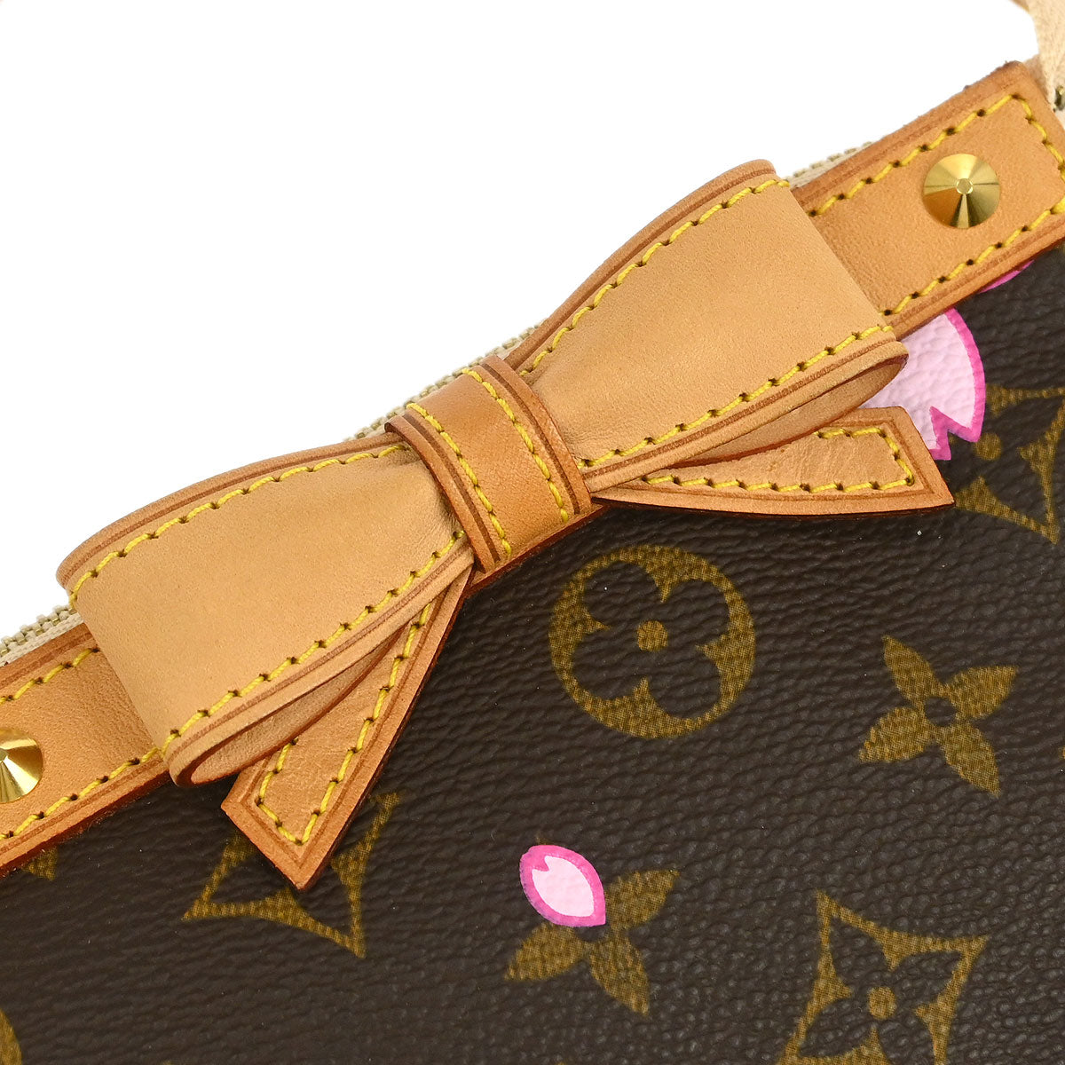 Louis Vuitton 2003 Cherry Blossom Pochette Accessoires Handbag M92006