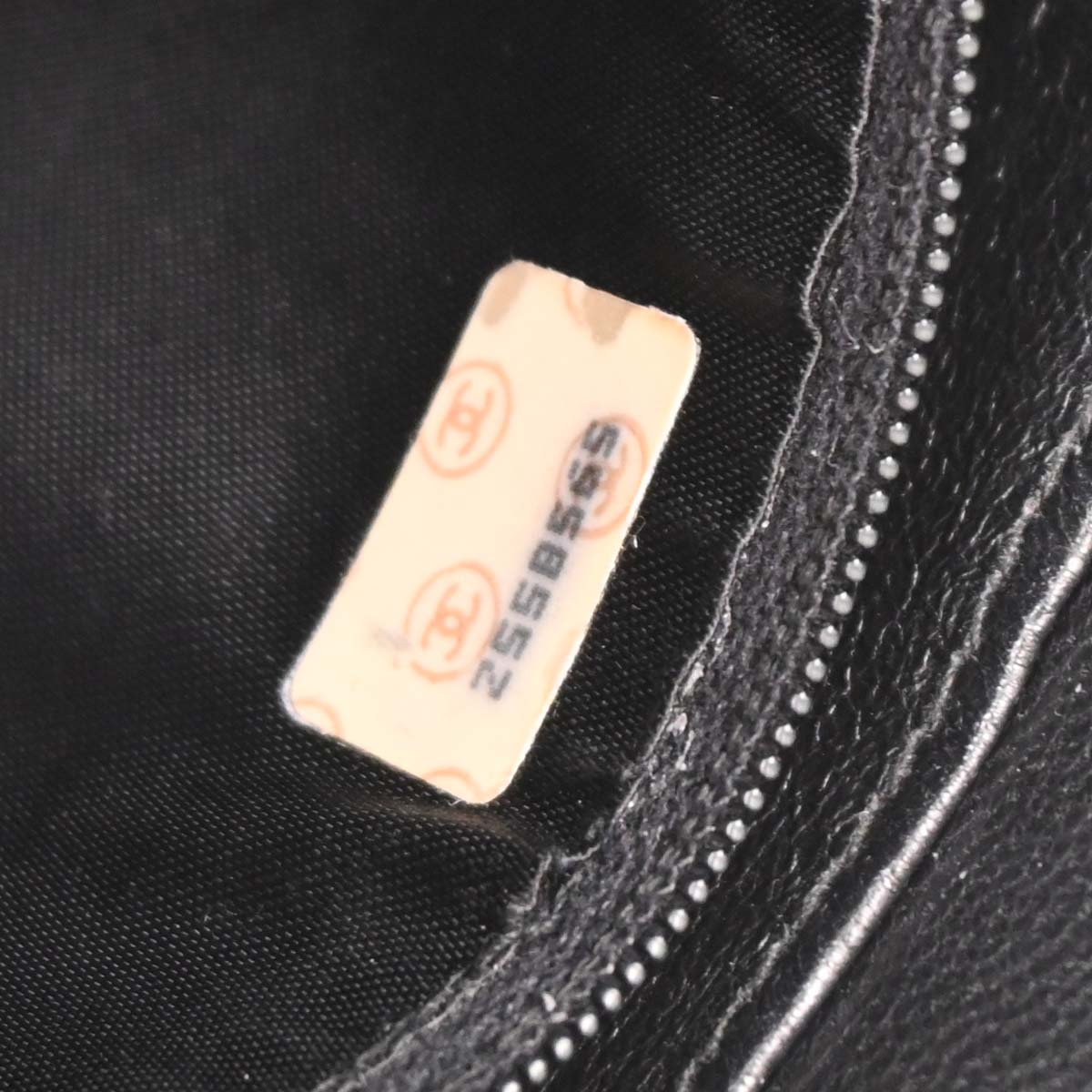 Chanel 1991-1994 Black Caviar Chevron Camera Bag Small
