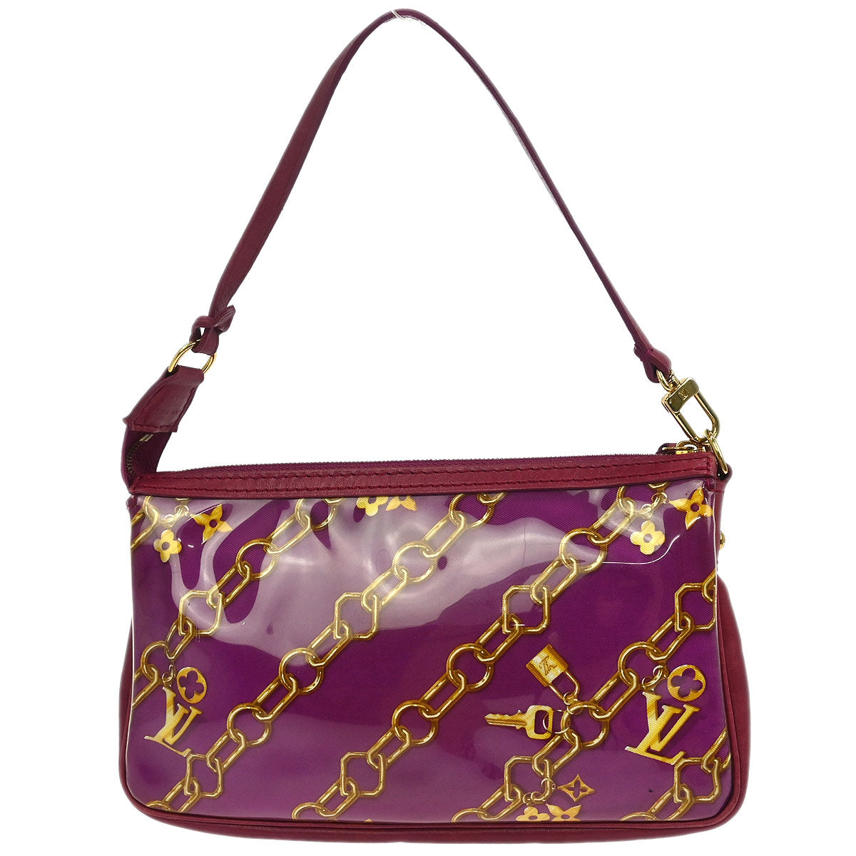 Louis Vuitton 2006 Monogram Charm Pochette Accessoires Handbag M95160