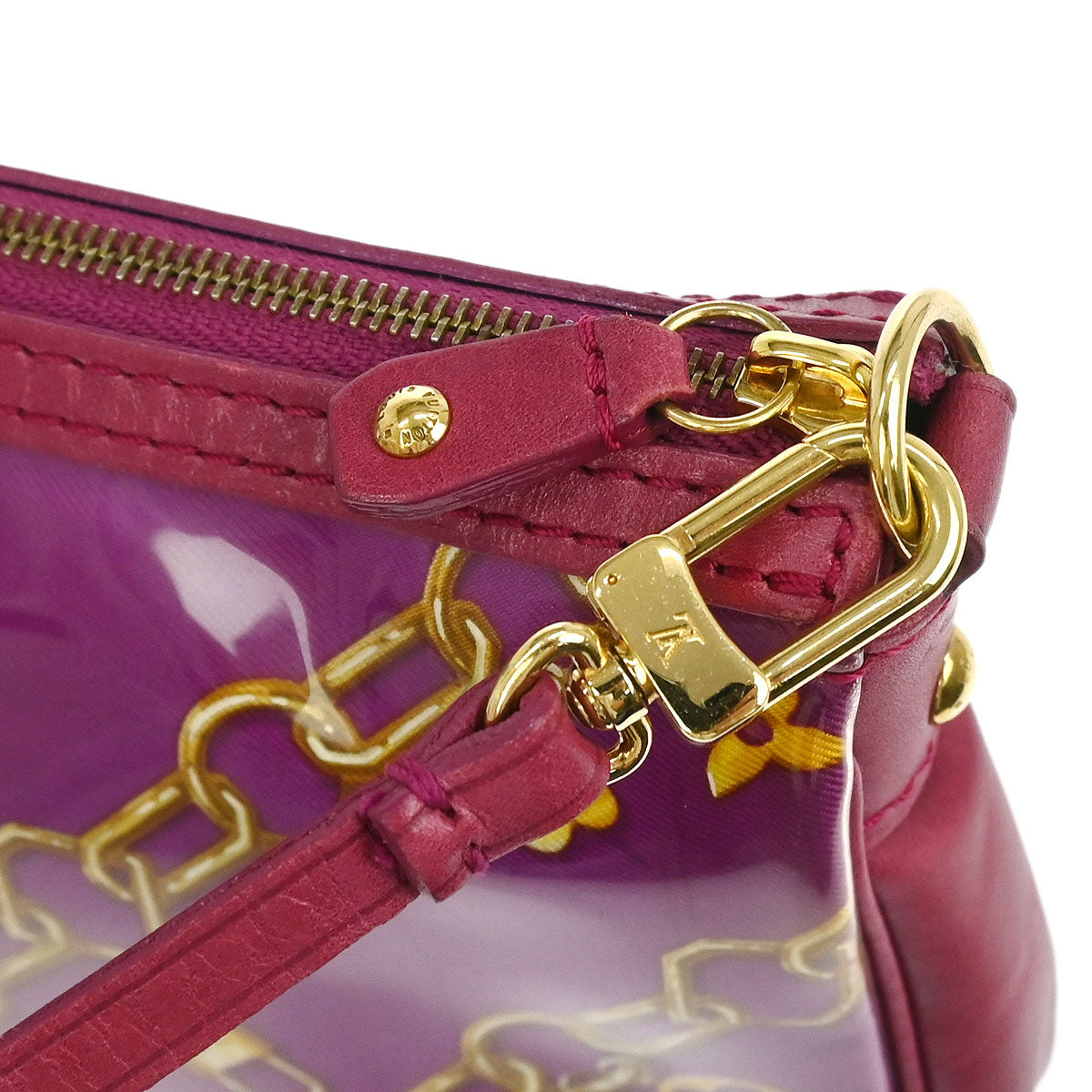 Louis Vuitton 2006 Monogram Charm Pochette Accessoires Handbag M95160