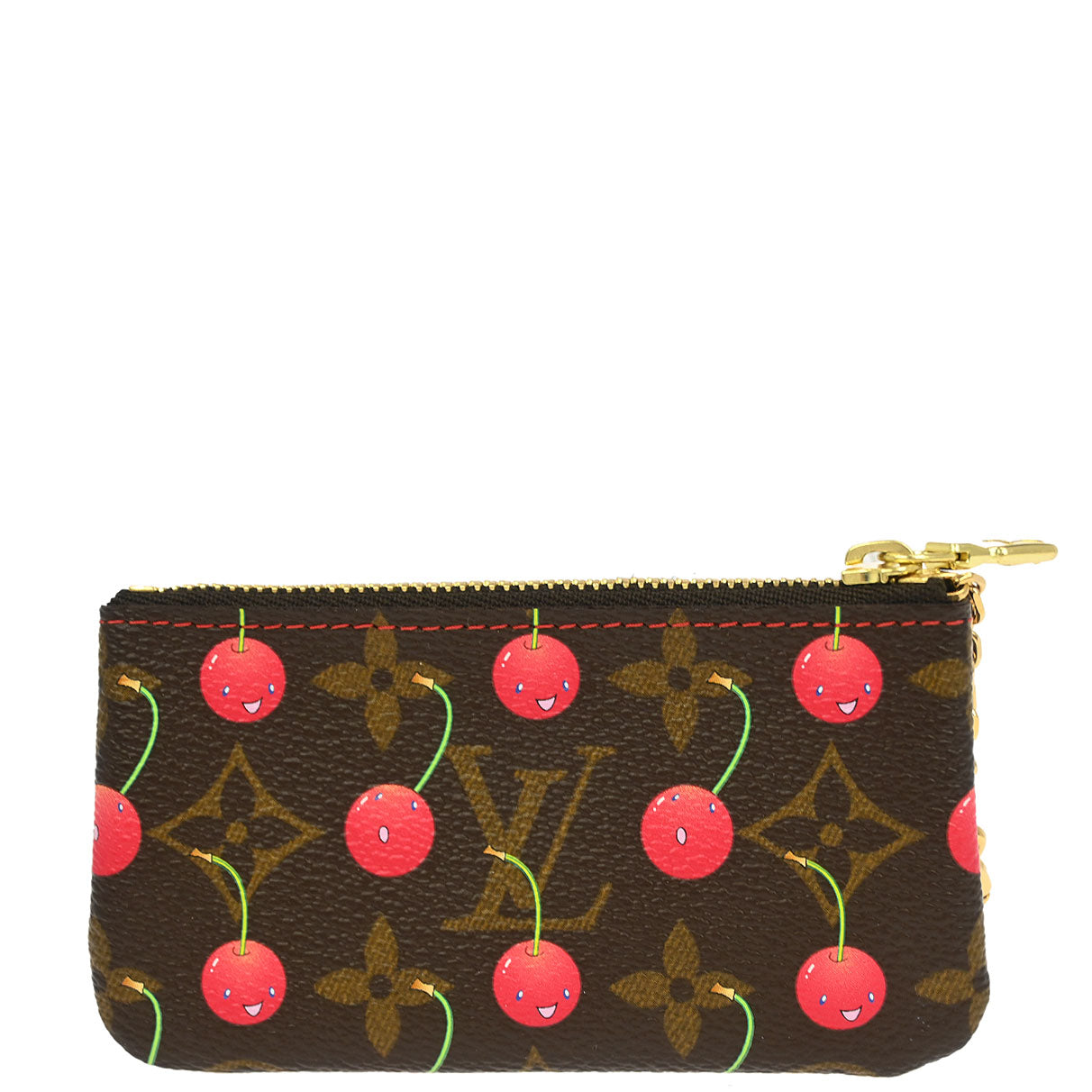 Louis Vuitton 2005 Cherry Pochette Cles Coin Purse Wallet M95042