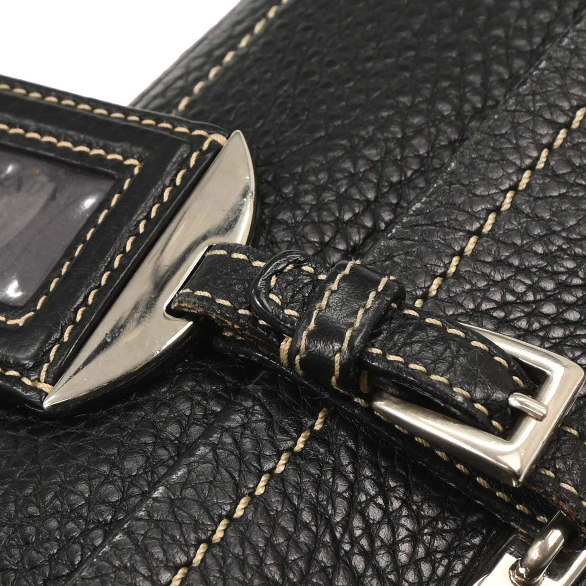 Prada Black Leather Handbag