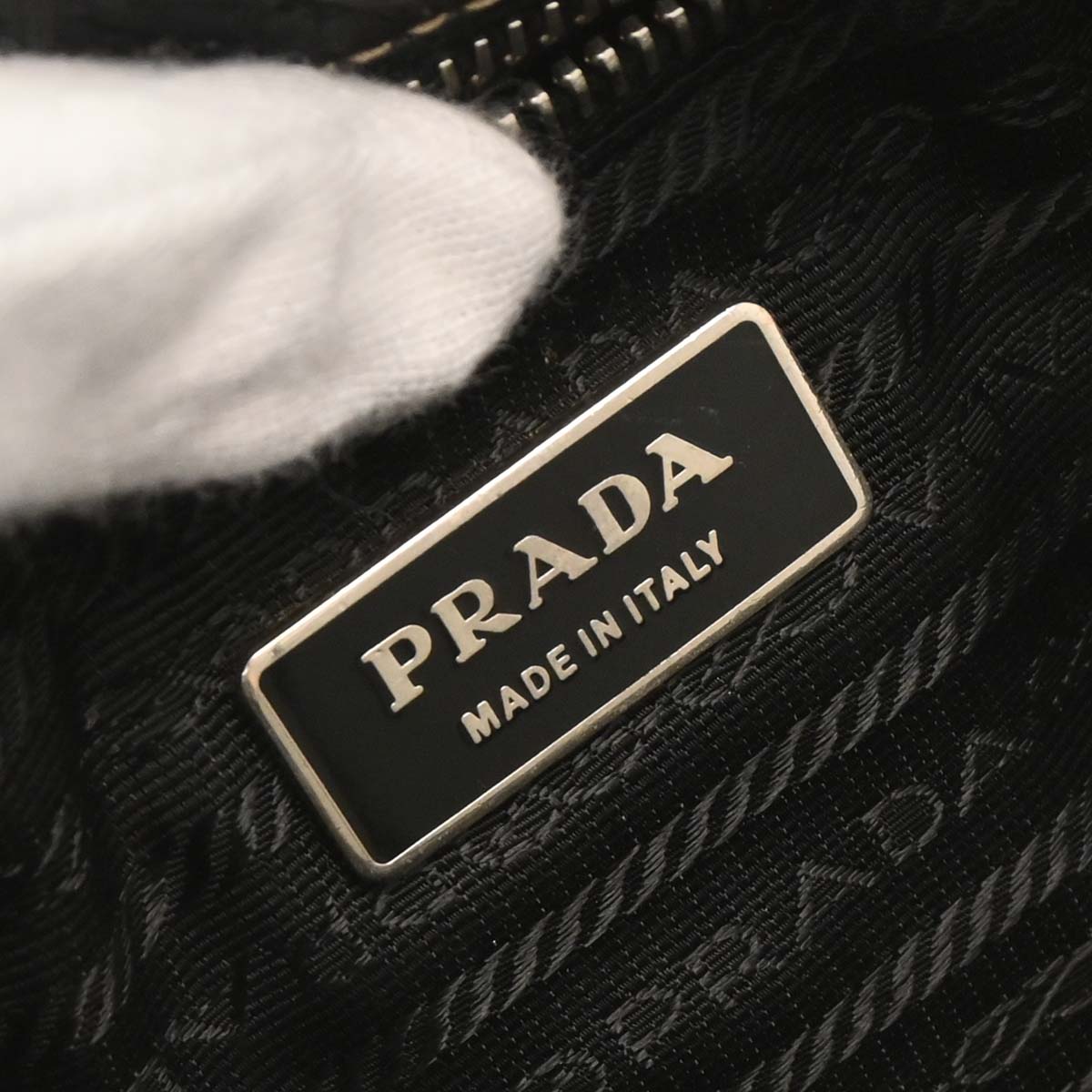 Prada Black Leather Handbag