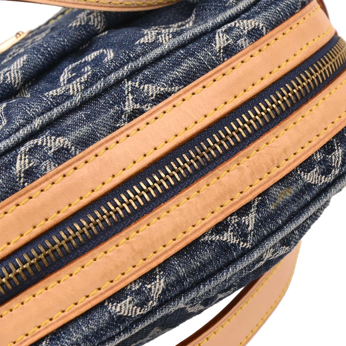 Louis Vuitton 2007 Monogram Denim Camera Bag M95348