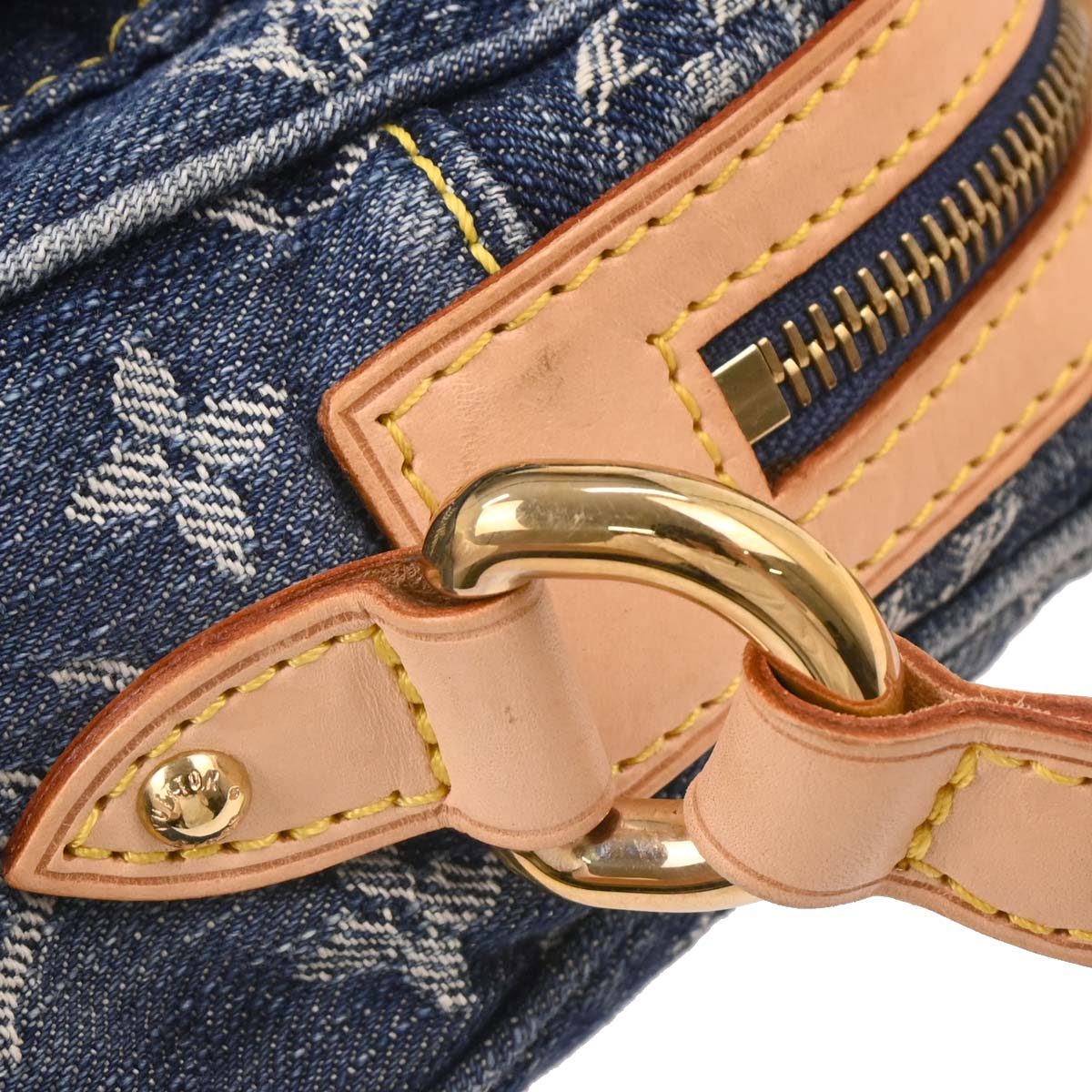 Louis Vuitton 2007 Monogram Denim Camera Bag M95348
