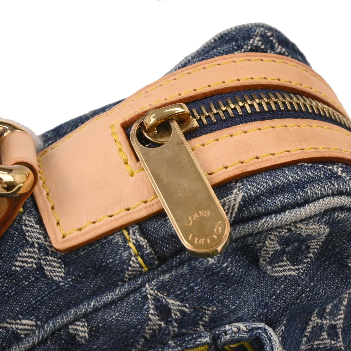 Louis Vuitton 2007 Monogram Denim Camera Bag M95348