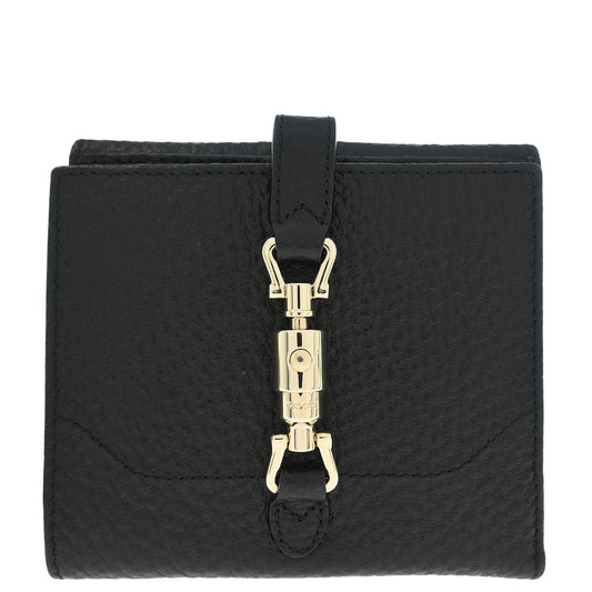 Gucci Black Leather Jackie Wallet