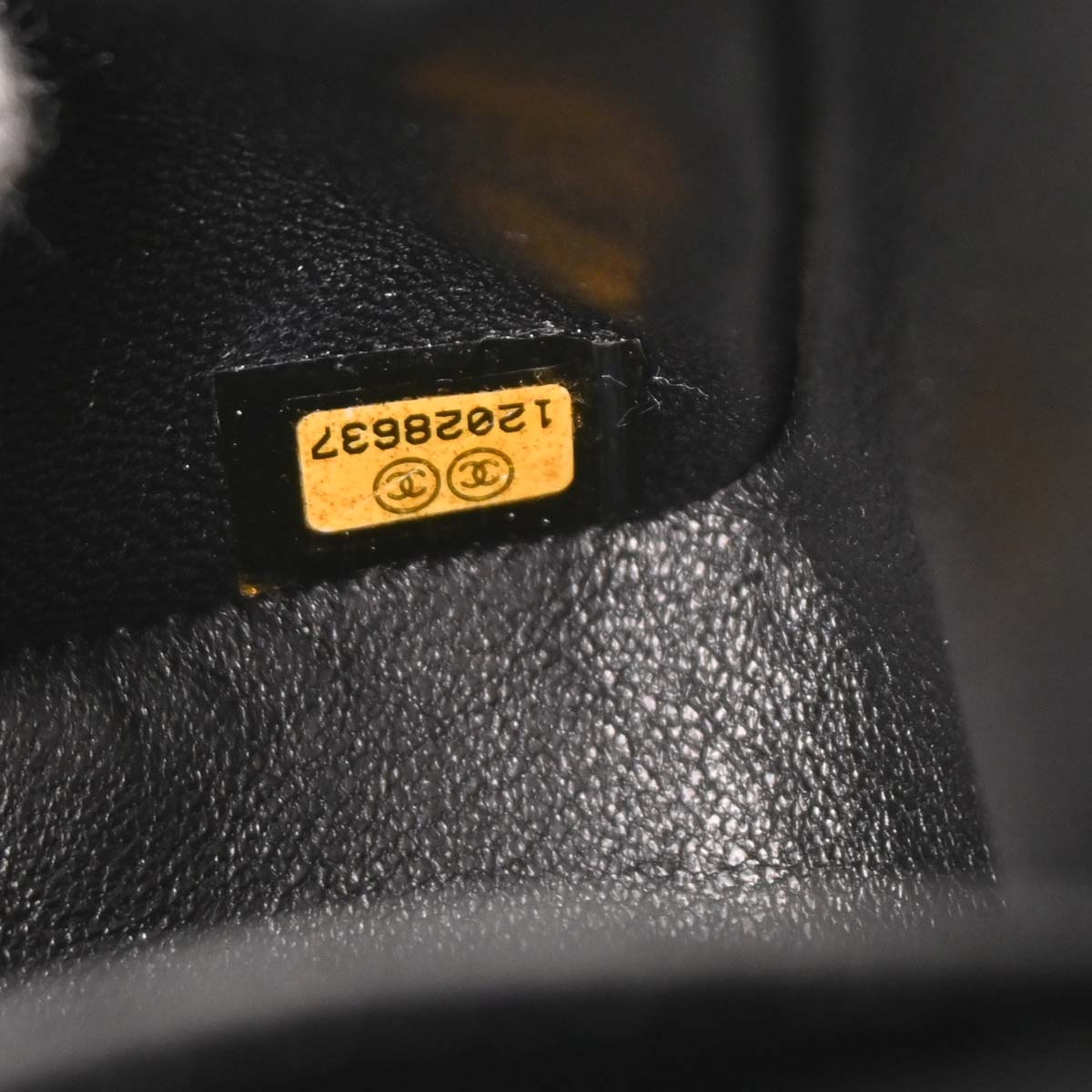 Chanel 2008-2009 Black Calfskin Medium Classic Double Flap Shoulder Bag