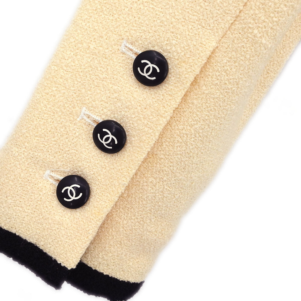 Chanel 1996 Single Breasted Jacket Off-white #38