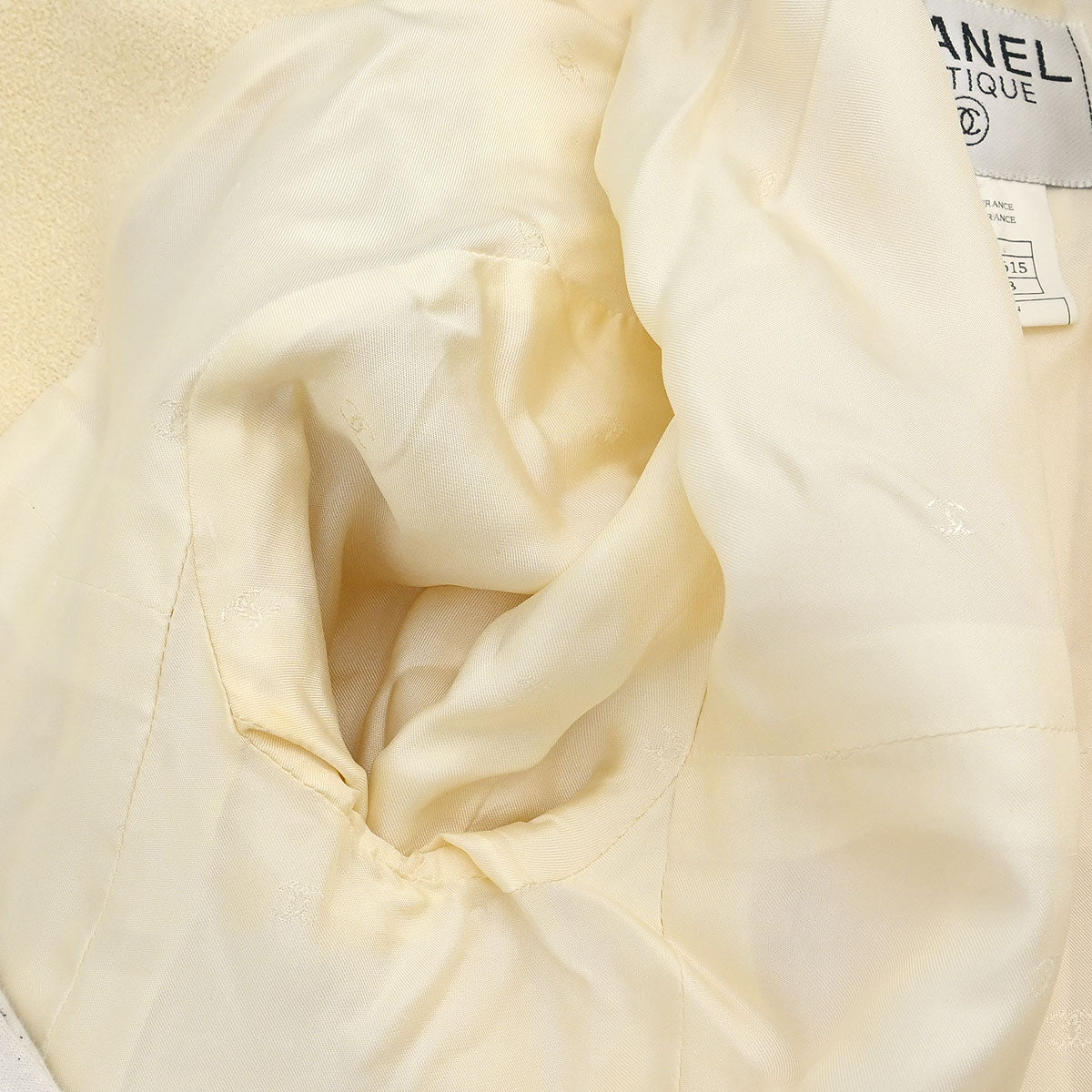 Chanel 1996 Single Breasted Jacket Off-white #38