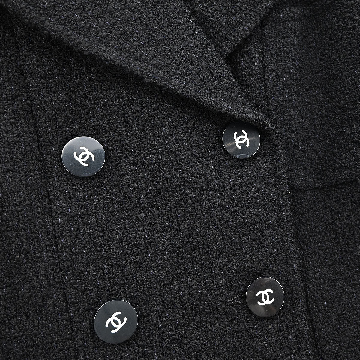 Chanel 1995 Double Breasted Jacket Black #40