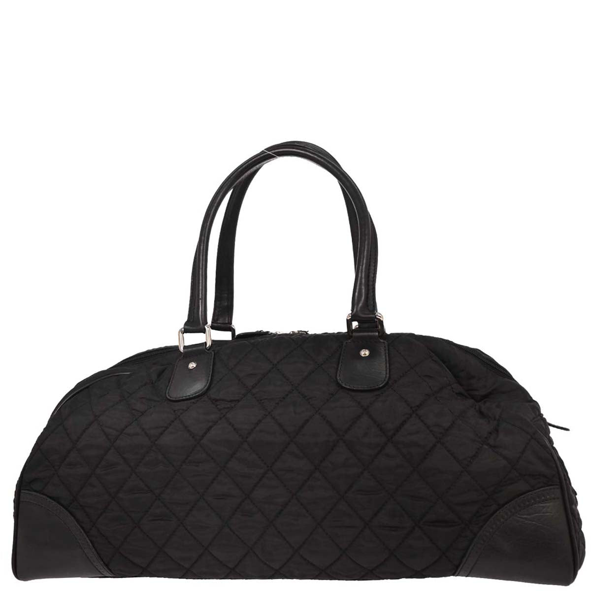 Chanel 2005-2006 Black Paris New-York Travel Duffle Bag