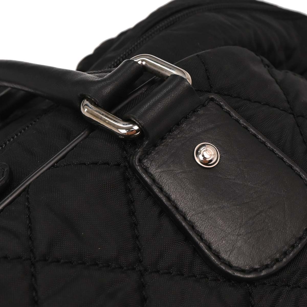 Chanel 2005-2006 Black Paris New-York Travel Duffle Bag