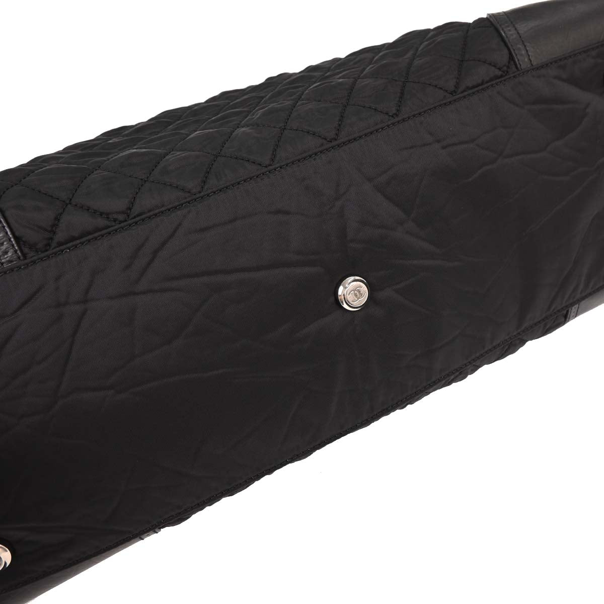 Chanel 2005-2006 Black Paris New-York Travel Duffle Bag