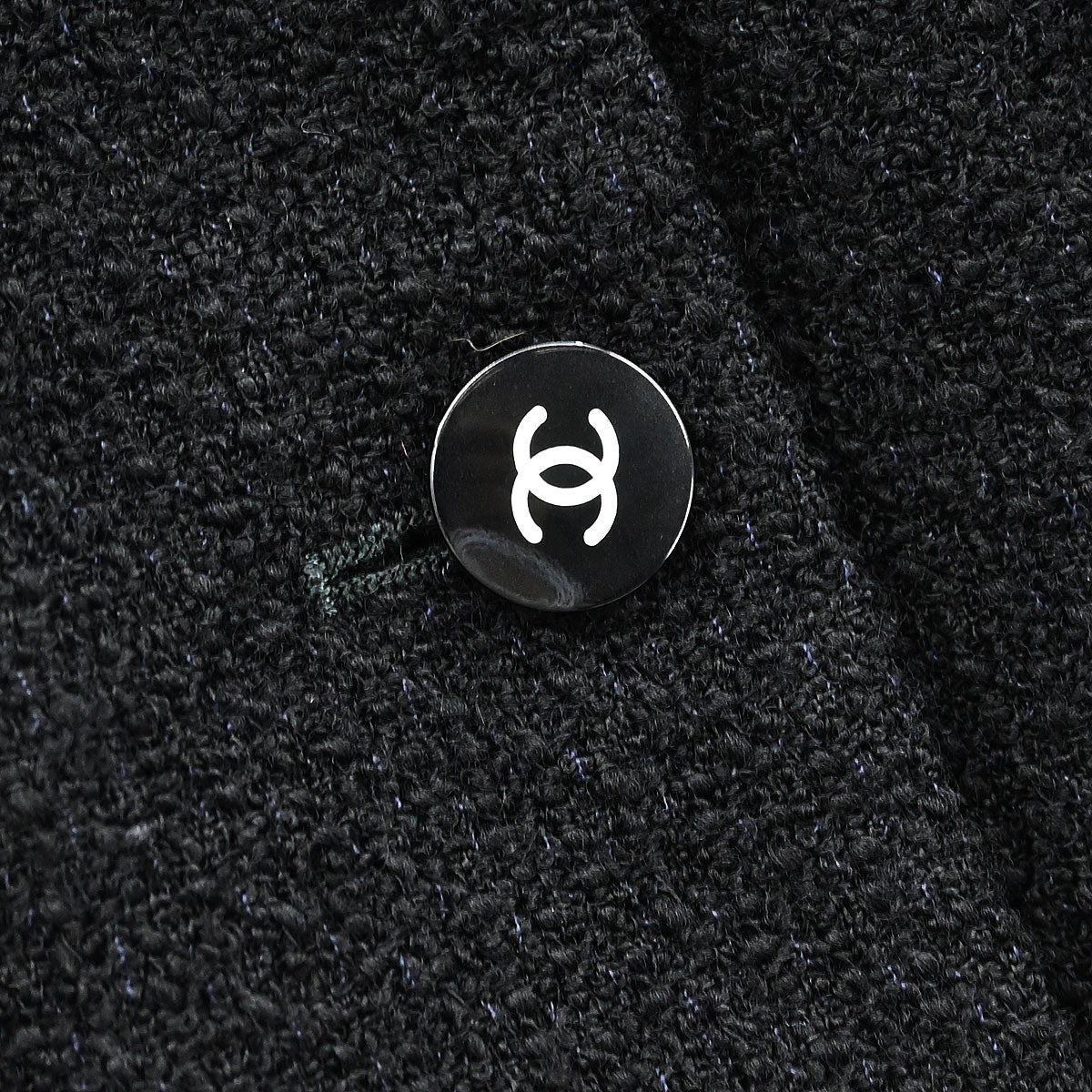 Chanel 1995 Single Breasted Jacket Black #38